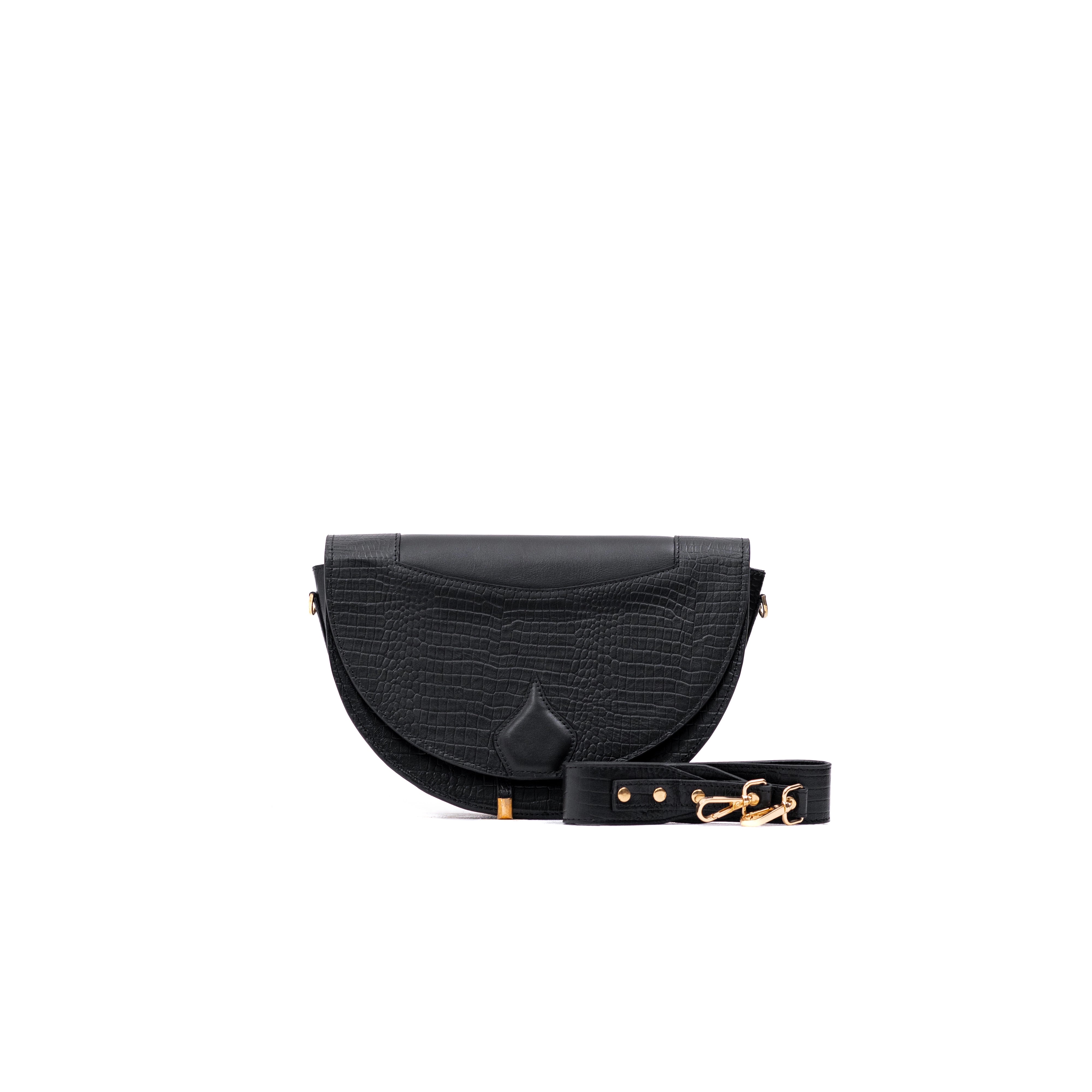 Croco Cross Body Bag